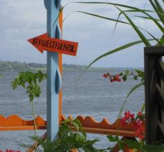 Lunch view from Bocas Town