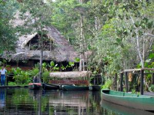 A remote welcome from Sacha Lodge, in the Ecuadorian Amazon