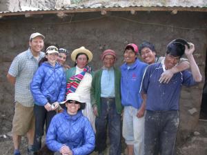 Volunteering in Cachiccata community, Peru