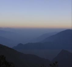 View from third base camp