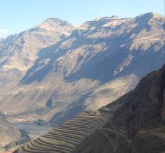Pisac caught in the waning light