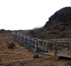 Bartolome- Early morning hike up stairs