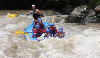Rafting the Pacuare River in Costa Rica