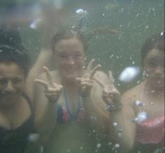 Underwater at Rock Pool water hole!