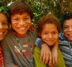 Children in Iguazu
