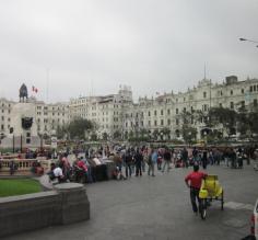 Sight seeing in Lima