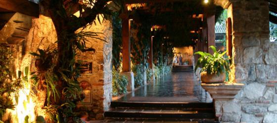Wander the halls of history during a stay at Casa Santo Domingo