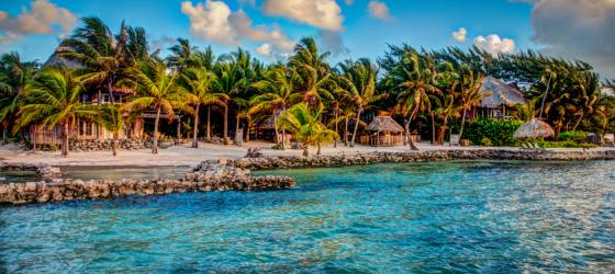 Xanadu Resort sits along the water