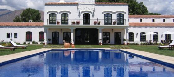 View of the hotel and the pool