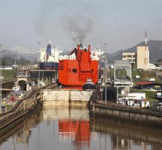 Miraflores Locks of Panama Canal