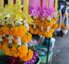 Flowers at the Mae Klong Market