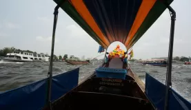 Boat ride around Bangkok