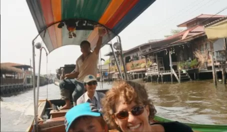 Our family Thailand boat tour