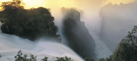 Devil's Cataract in Zimbabwe
