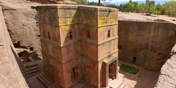 Church of St. George in Lalibela