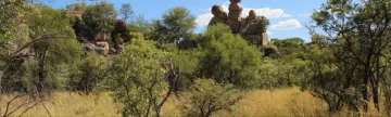 Rock formations make Matobo a unique wildlife park