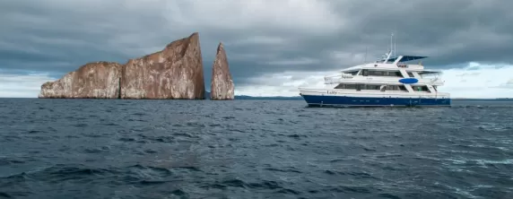 Letty ship in the Galapagos