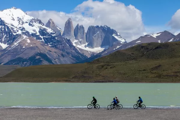 Biking in Torres del Paine National Park