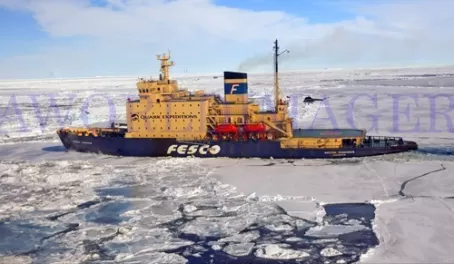 Ship in the ice