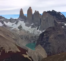 EcoCamp excursion - View from summit of Cerro Paine