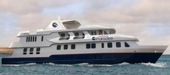 The Natural Paradise cruises the enchanted Galapagos Islands