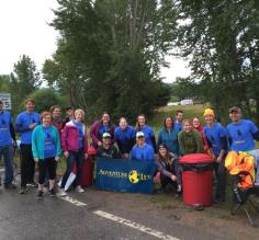 Adventure Life Missoula Marathon volunteers