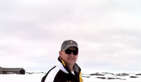 Randall in Antarctica