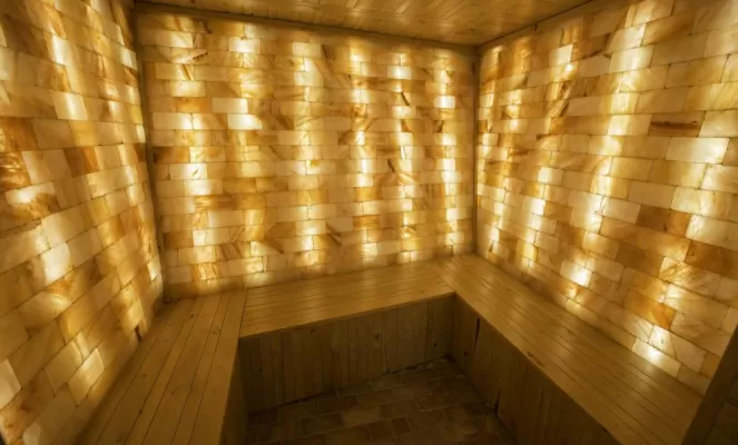 Sauna on the Chichagof Dream
