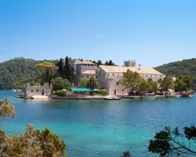 St. Mary monastery Mljet National Park