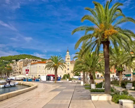 City of Split on the waterfront