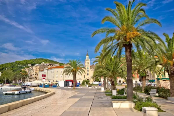 City of Split on the waterfront