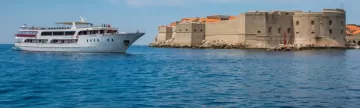 Apolon cruising the coastline of Croatia