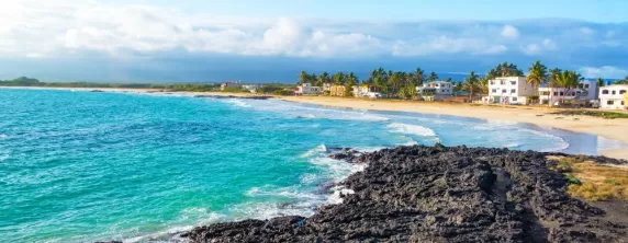Beach on Isabela island