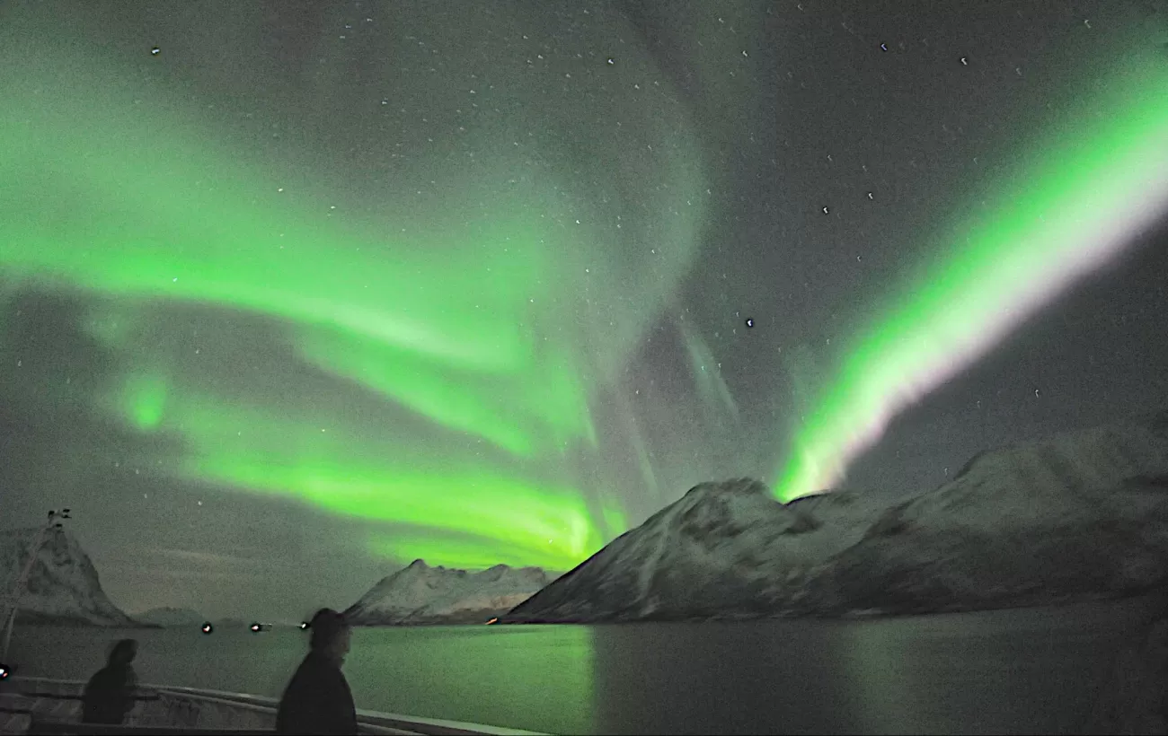 Aurora borealis, Norway
