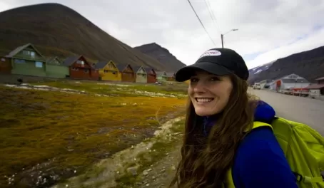 Molly in Longyearbyen