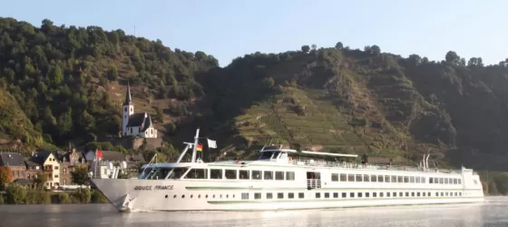 MS Douce France on the Rhine River