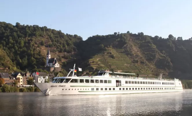 MS Douce France on the Rhine River