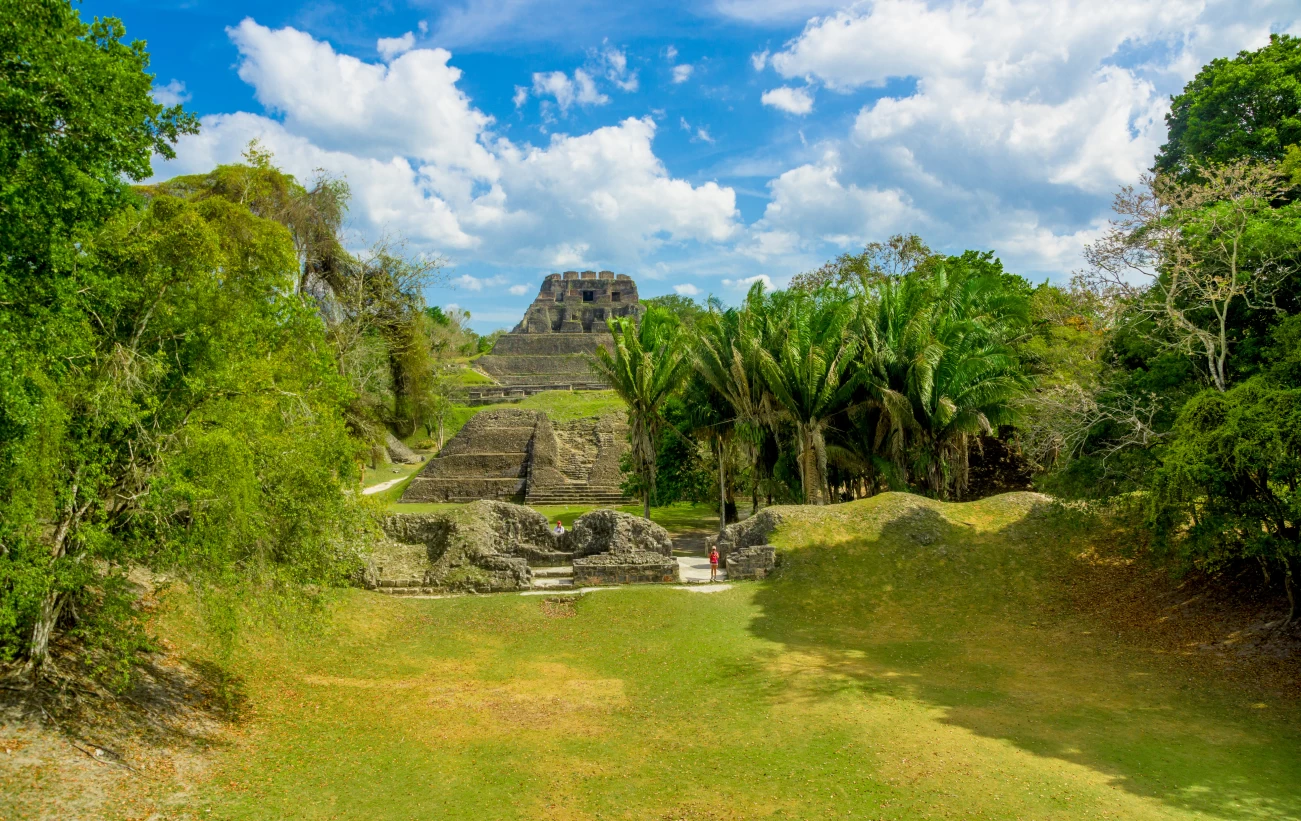 Xunantunich ruins in Belize