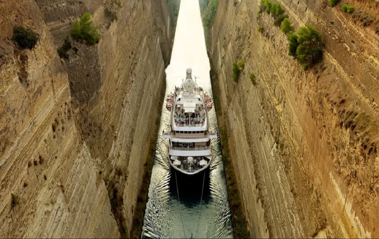 Corinth Canal, Greece