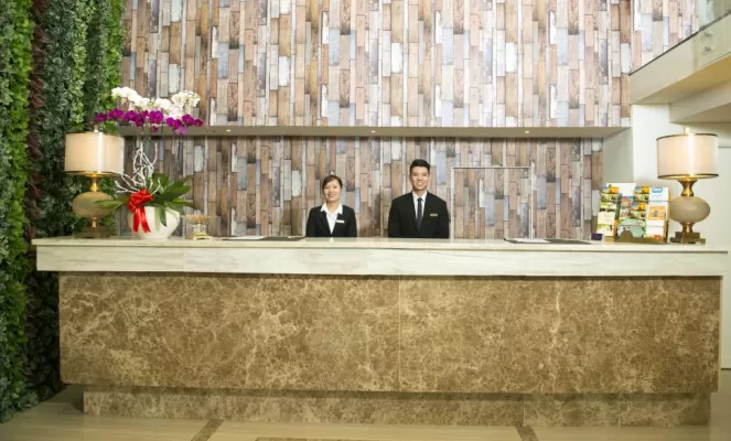 Lavender Boutique front desk