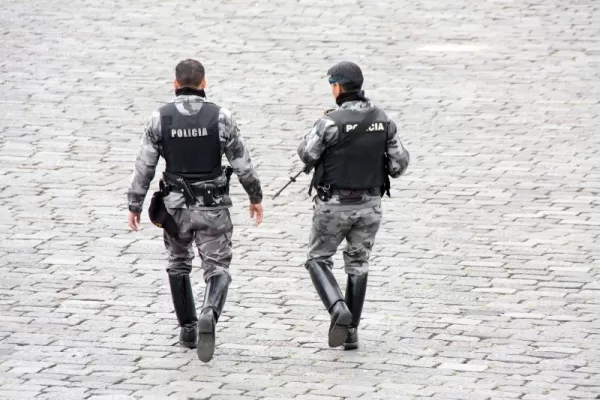 Police in Quito