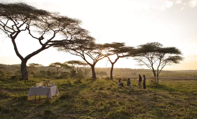 &Beyond Serengeti Under Canvas meals
