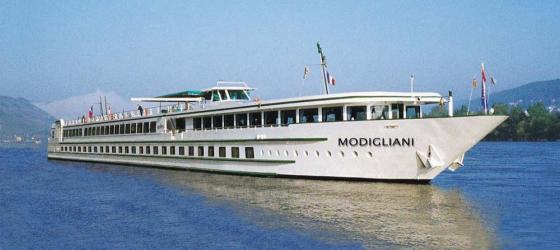 MS Modigliani sailing on the Rhine River