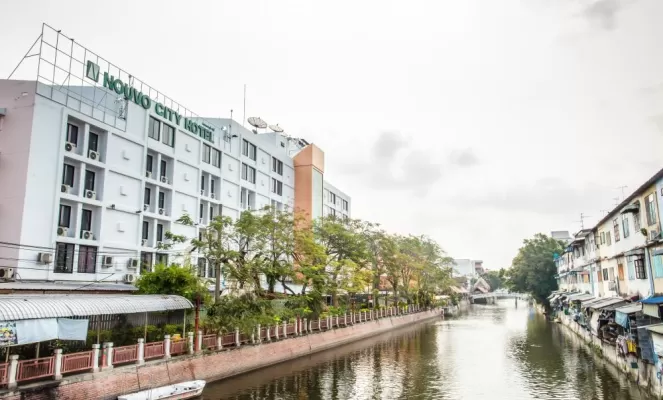 Exterior of the hotel