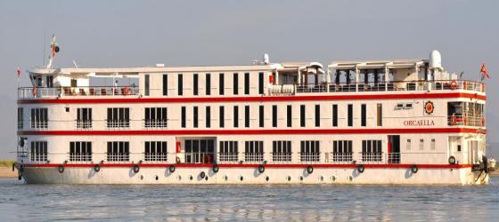 Myanmar’s Orcaella cruises the Chindwin and Ayeyarwady Rivers