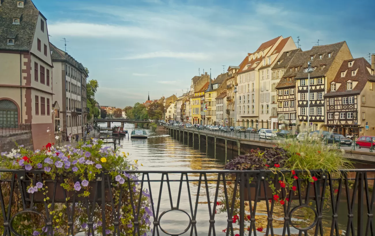 Historic old town Strasbourg