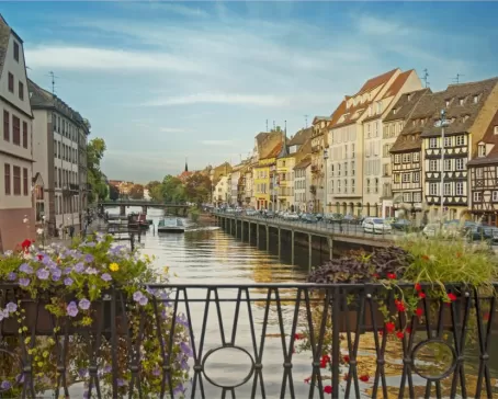 Historic old town Strasbourg