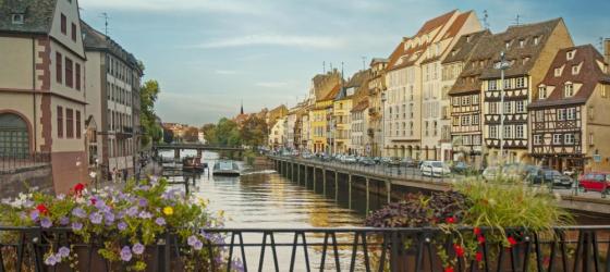 Historic old town Strasbourg