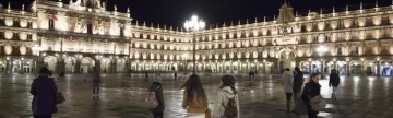 Plaza Mayor by night, Salamanca