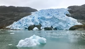 Glacier in Calvo Fjord